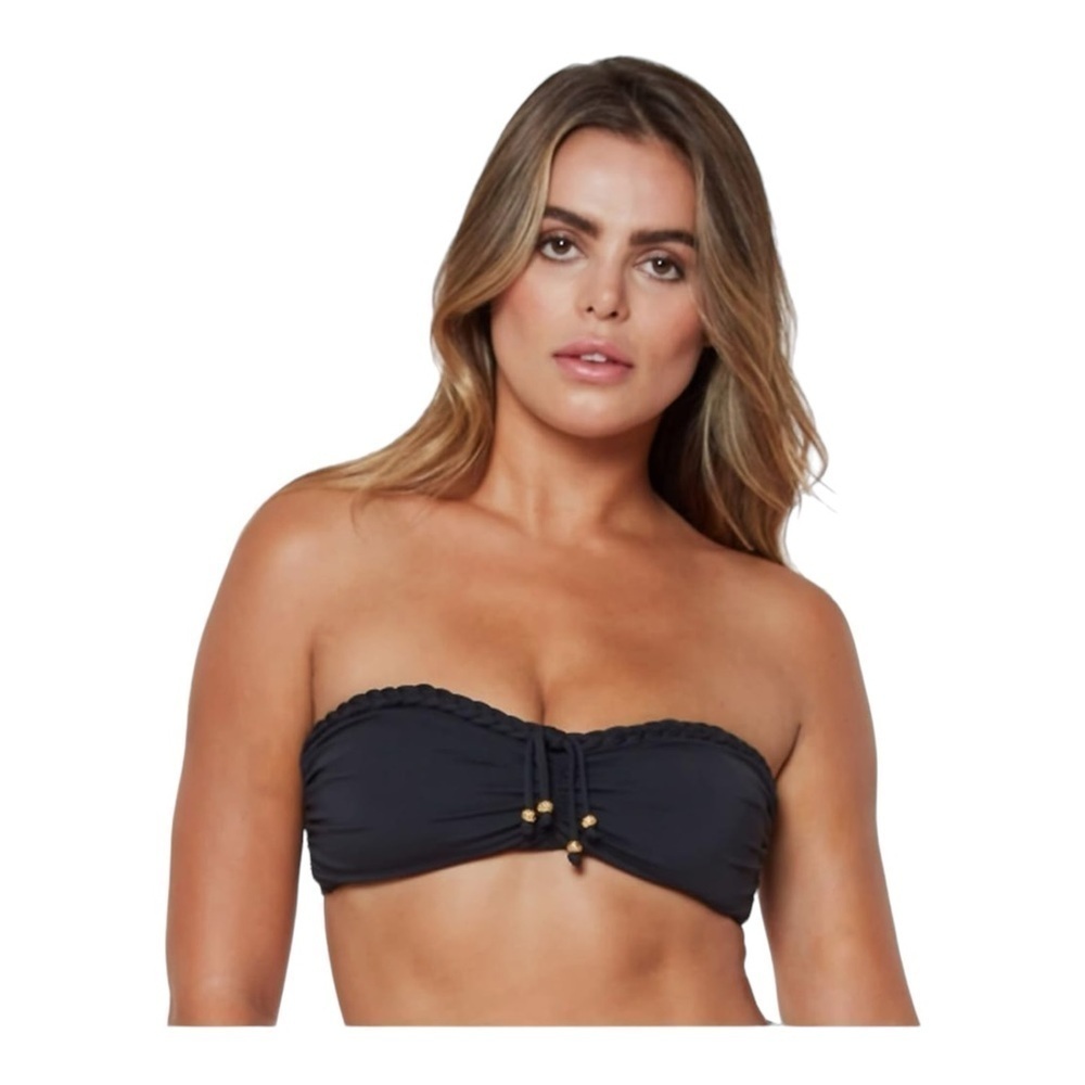 Bleu Rod Beattie Braided Bandeau W/Molded Cups, in Glam Stand NWT